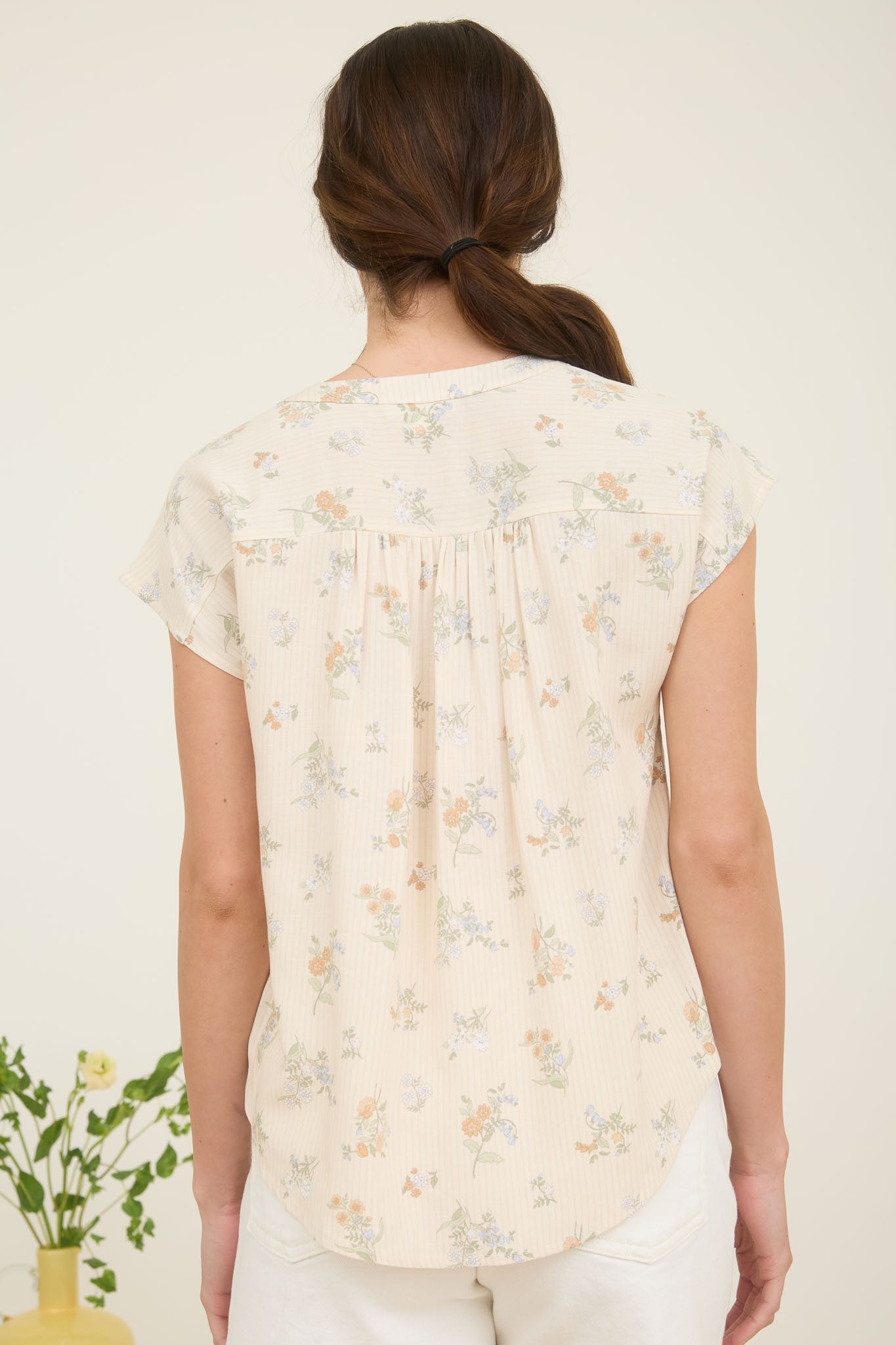Sweet Tease Floral Short Sleeve Top