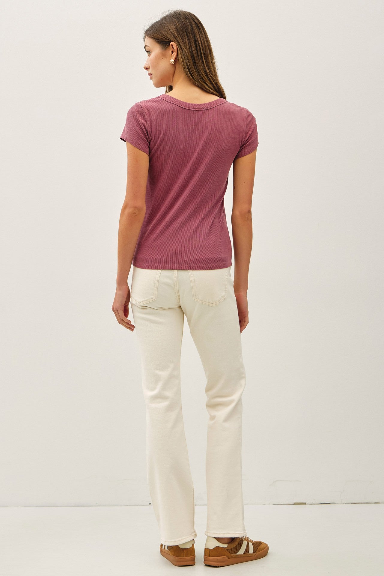 Own Today Basic Scoop Neck Baby Tee- 3 Colors!