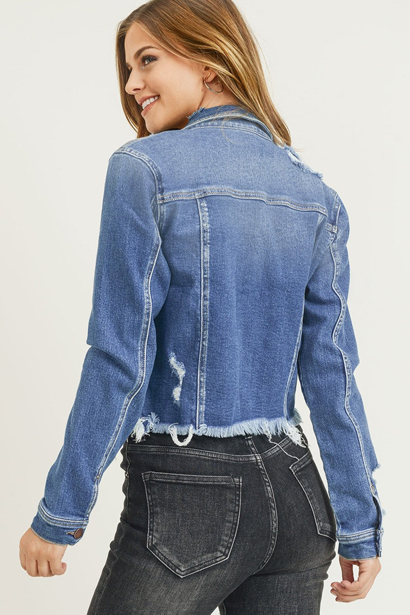 Concert Goals Vintage Jean Jacket