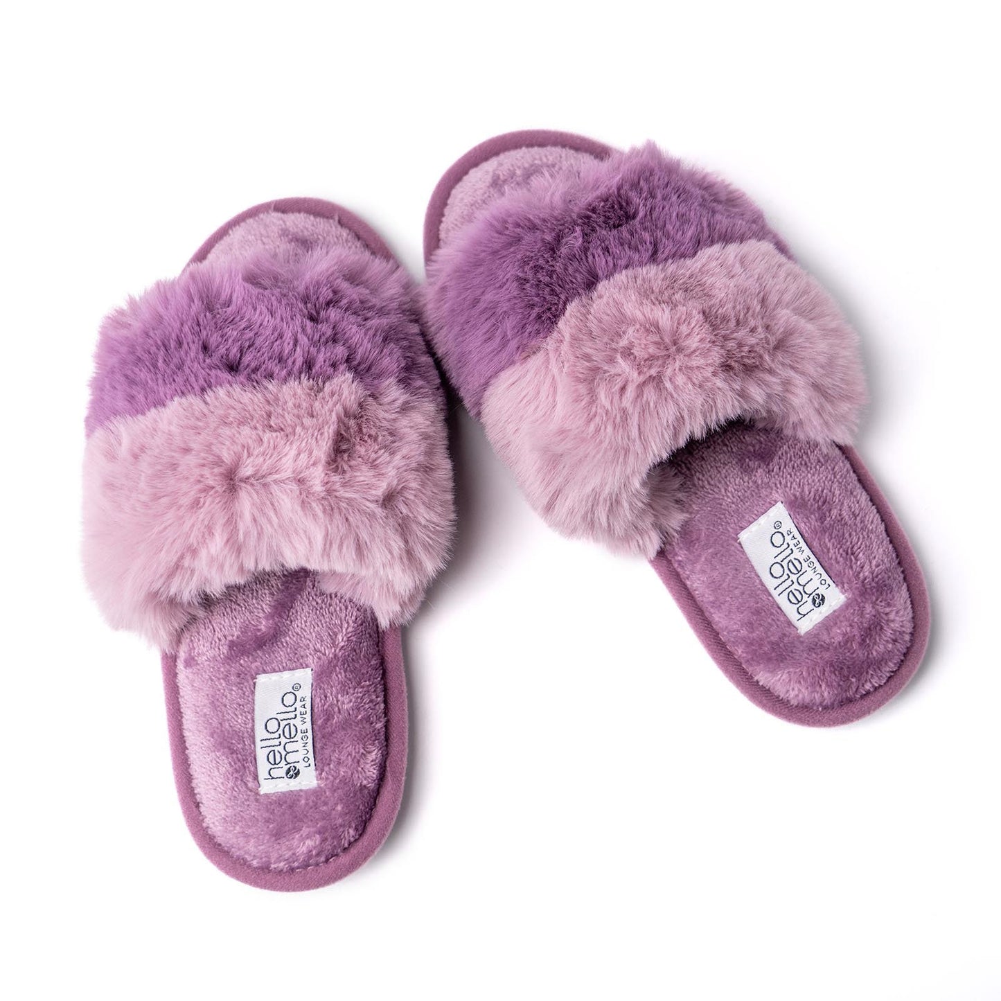 Hello Mello Cotton Candy Puff Slippers- 3 Colors!