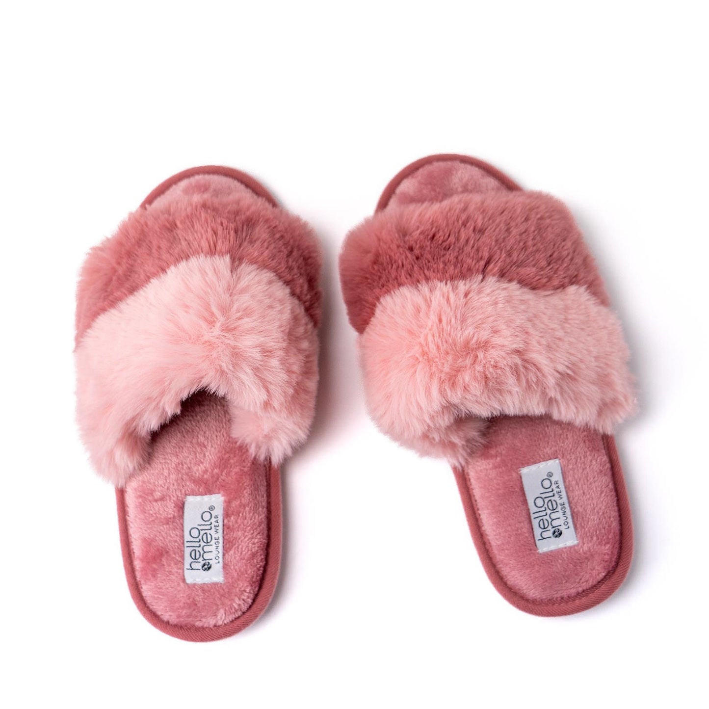 Hello Mello Cotton Candy Puff Slippers- 3 Colors!
