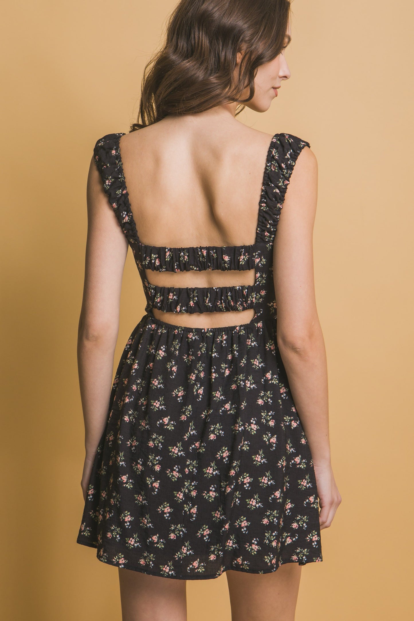 Adelyn Floral Smock Dress
