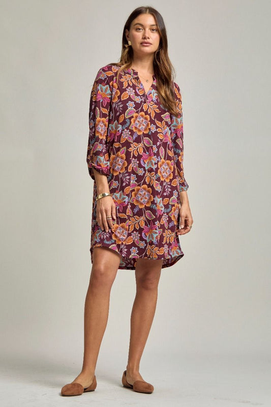 Dear Scarlett: Scarlett A-Line Flower Print Dress
