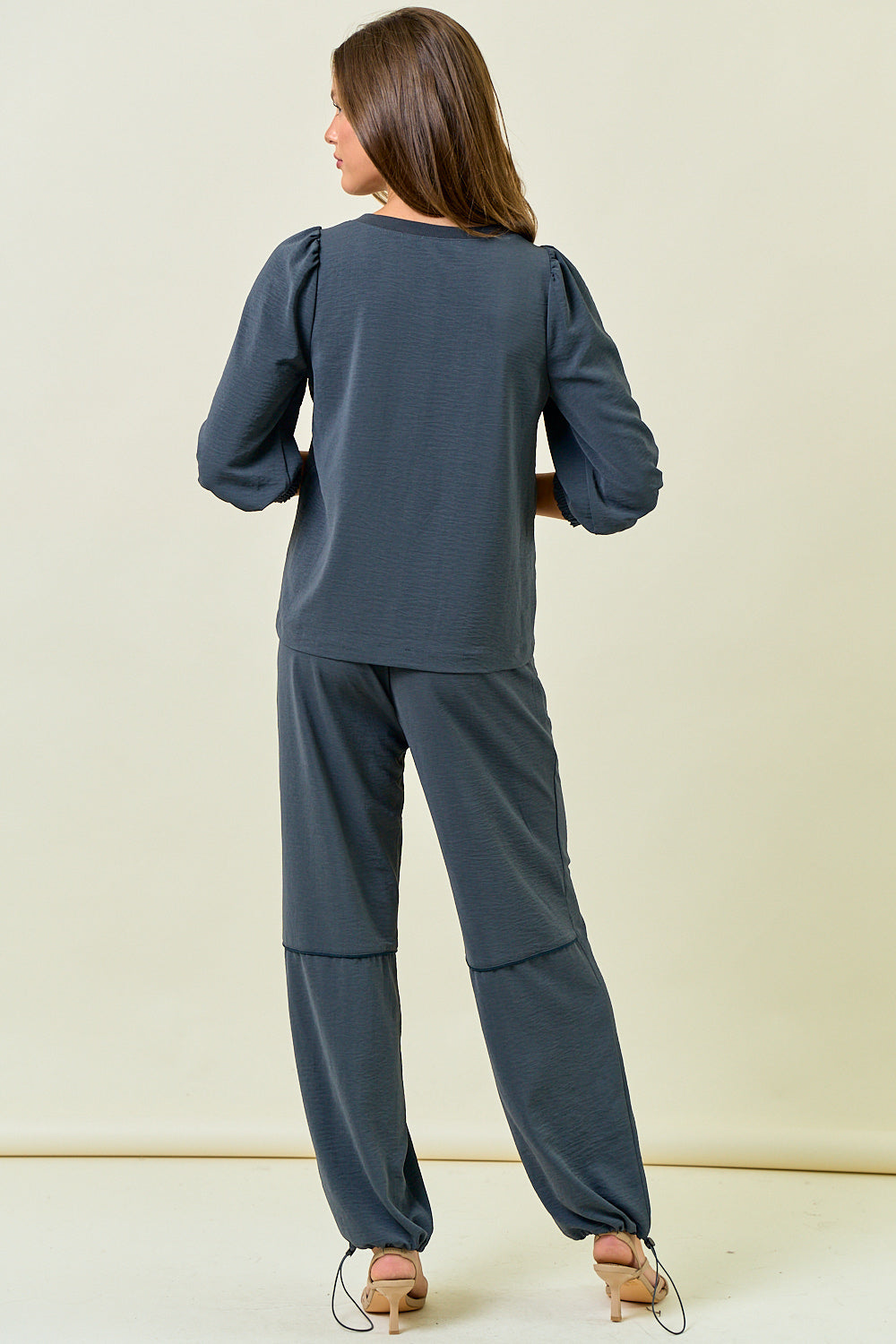 Stretch Satin Joggers