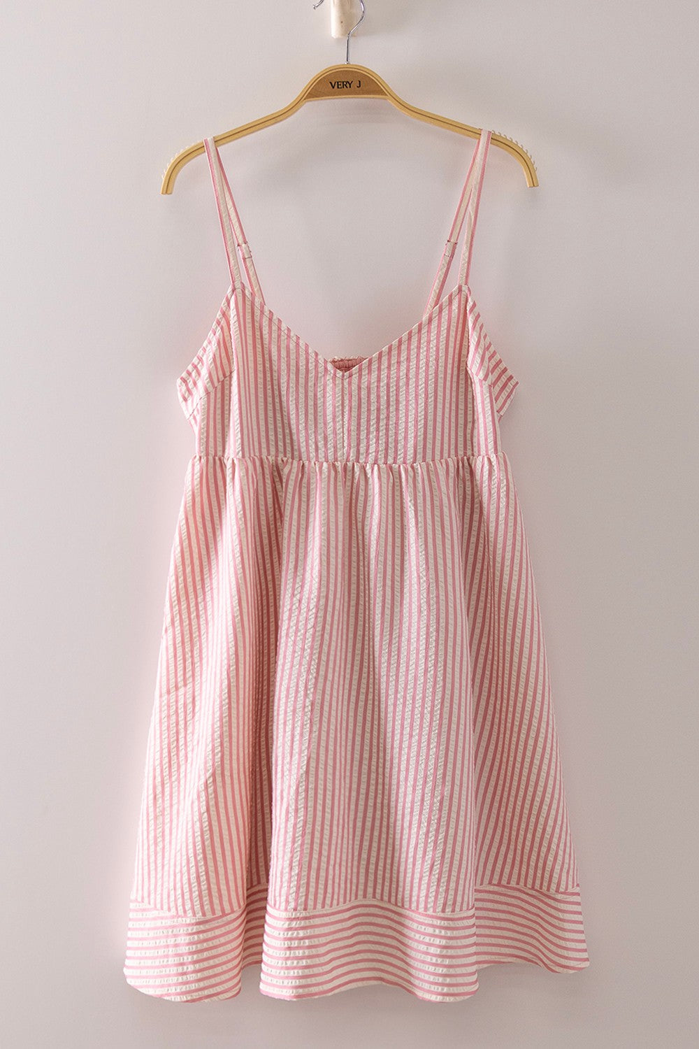 Stripe Bow Back Dress