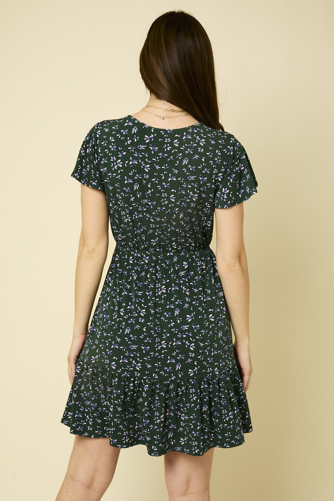 Perfect Lady Floral Ditsy Mini Dress