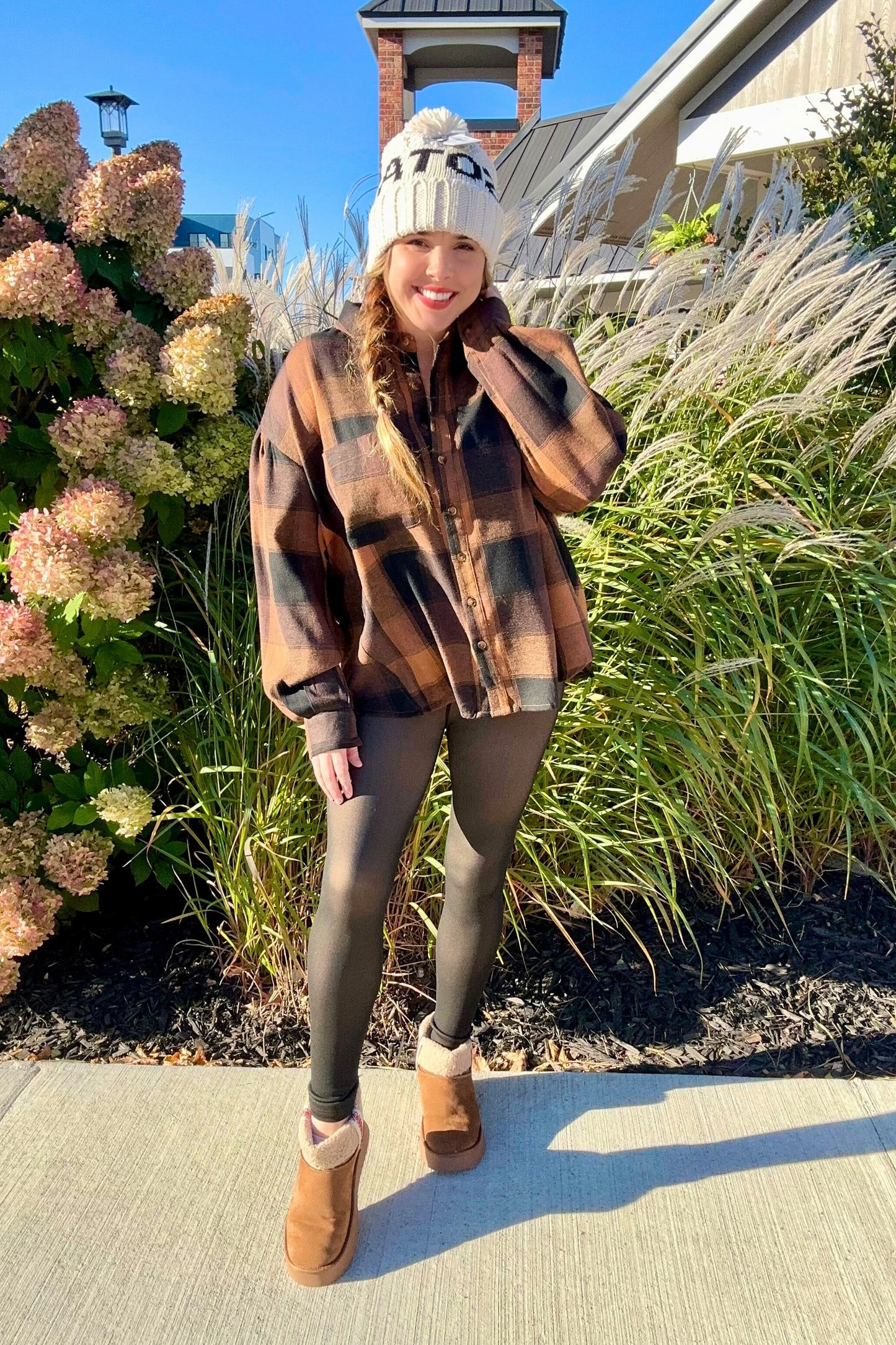 Oversized Classic Plaid