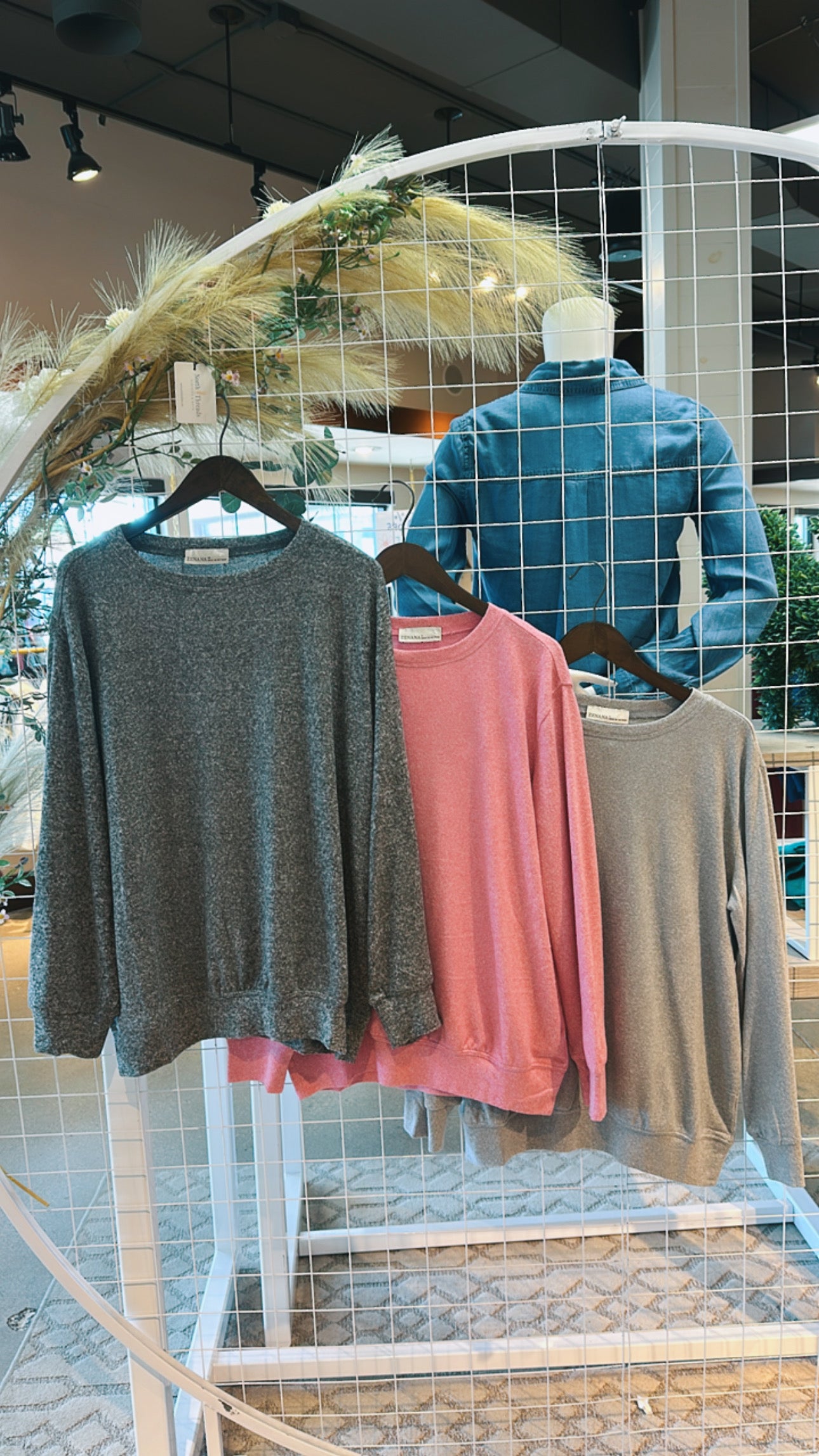 Moneisha Melange Soft Pullover