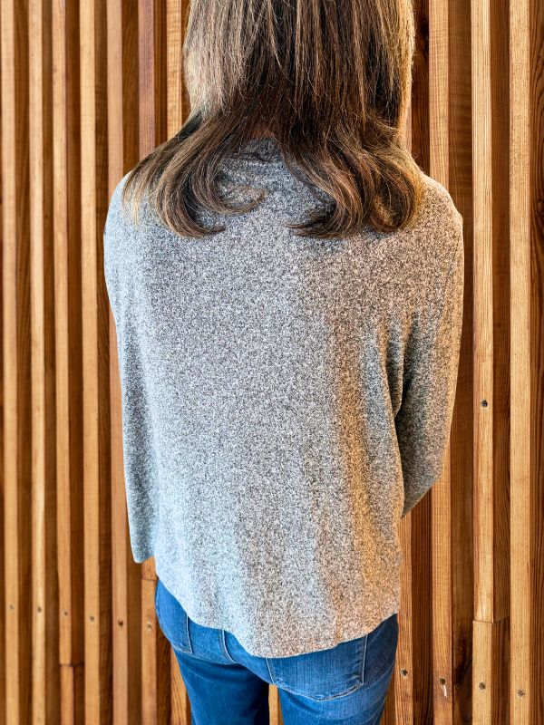 Soft Mélange Hacci Long Sleeve Tee