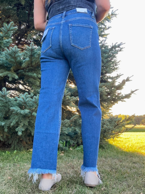 Zenana Straight Leg Jean