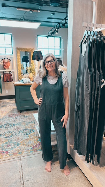 Essential Love Spaghetti Strap Jumpsuit