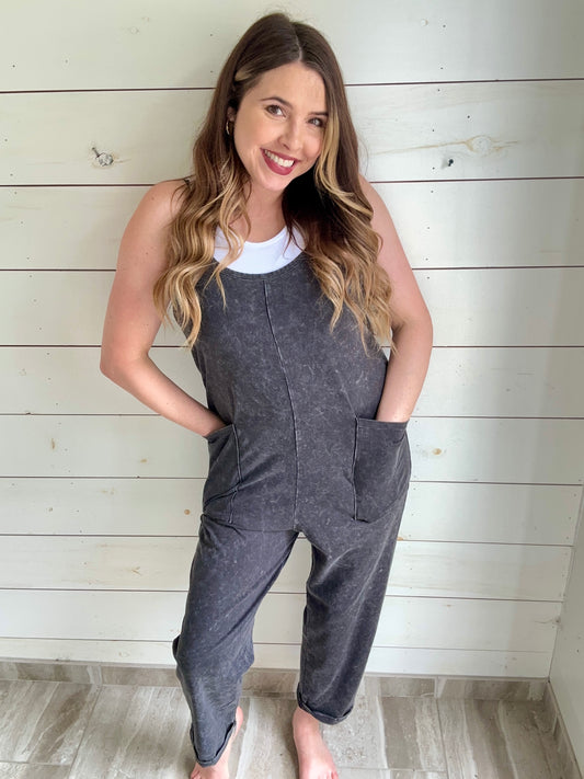 Painter's Dream Spaghetti Strap Overalls- 2 Colors!