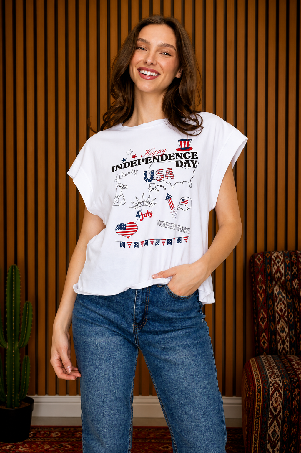 Independence Day Graphic Tee