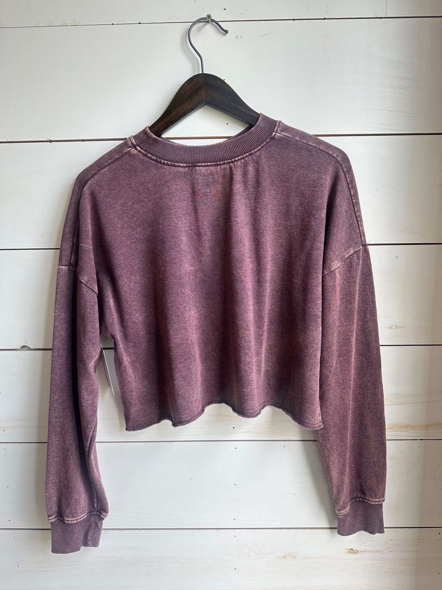 Wild West Rodeo Graphic Crop Sweatshirt