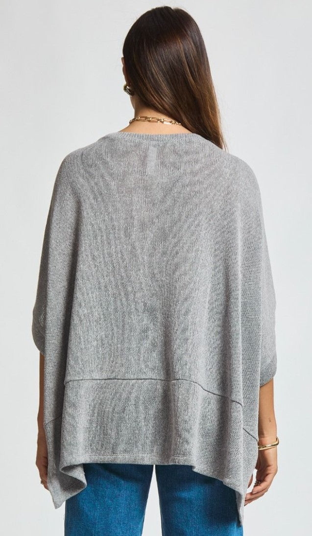 Cozy Poncho Like Sweater