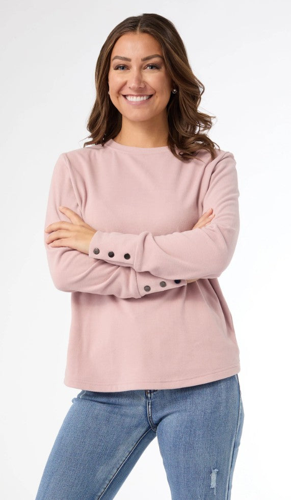 Alexis Super Soft Snap Cuff Top-3 Colors!