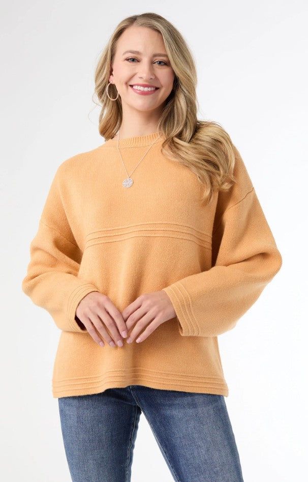 Delphina Lattice Back Sweater
