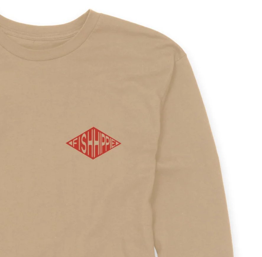 Roundabout Trout LS Tee