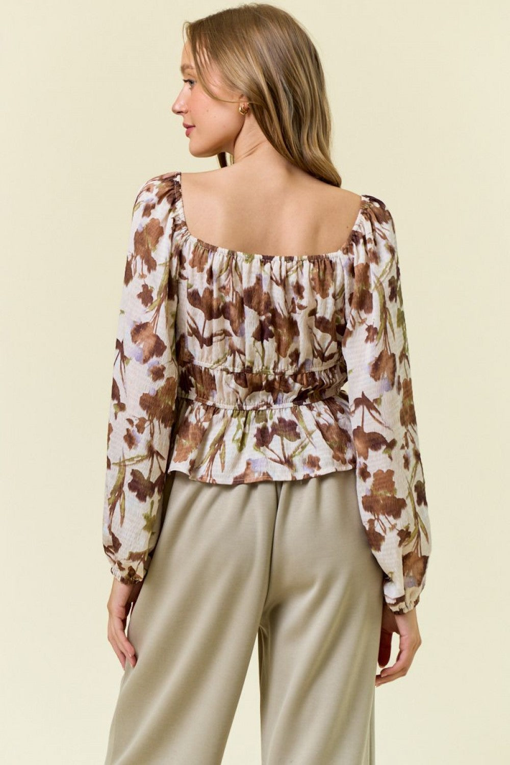 Floral Babydoll Top