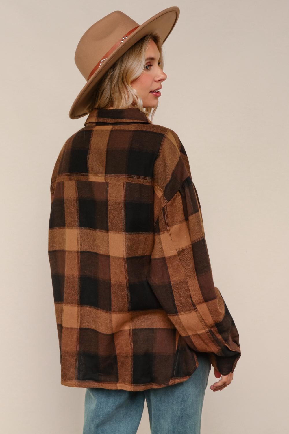 Oversized Classic Plaid