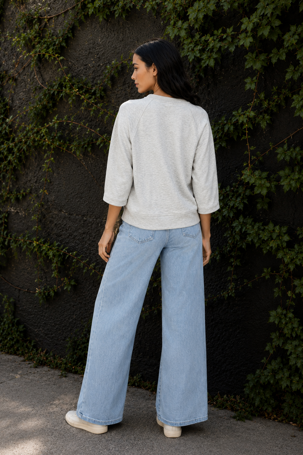 Oversized Dolman Side Slit Top