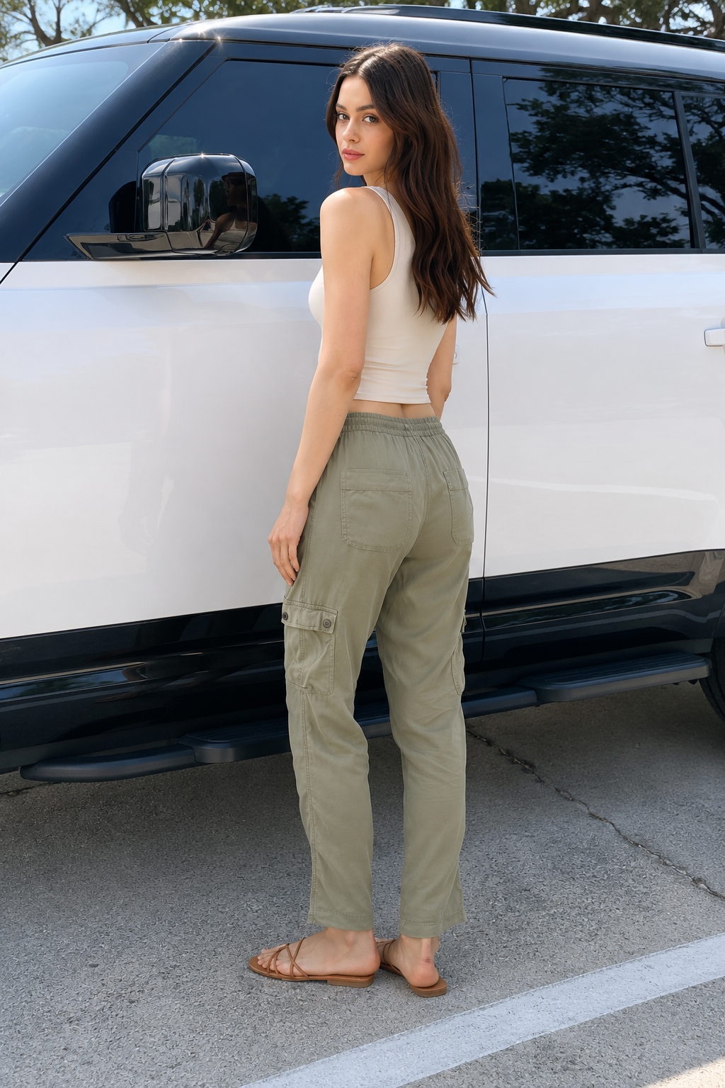 Ryder Tencel Cargo Jogger Pants