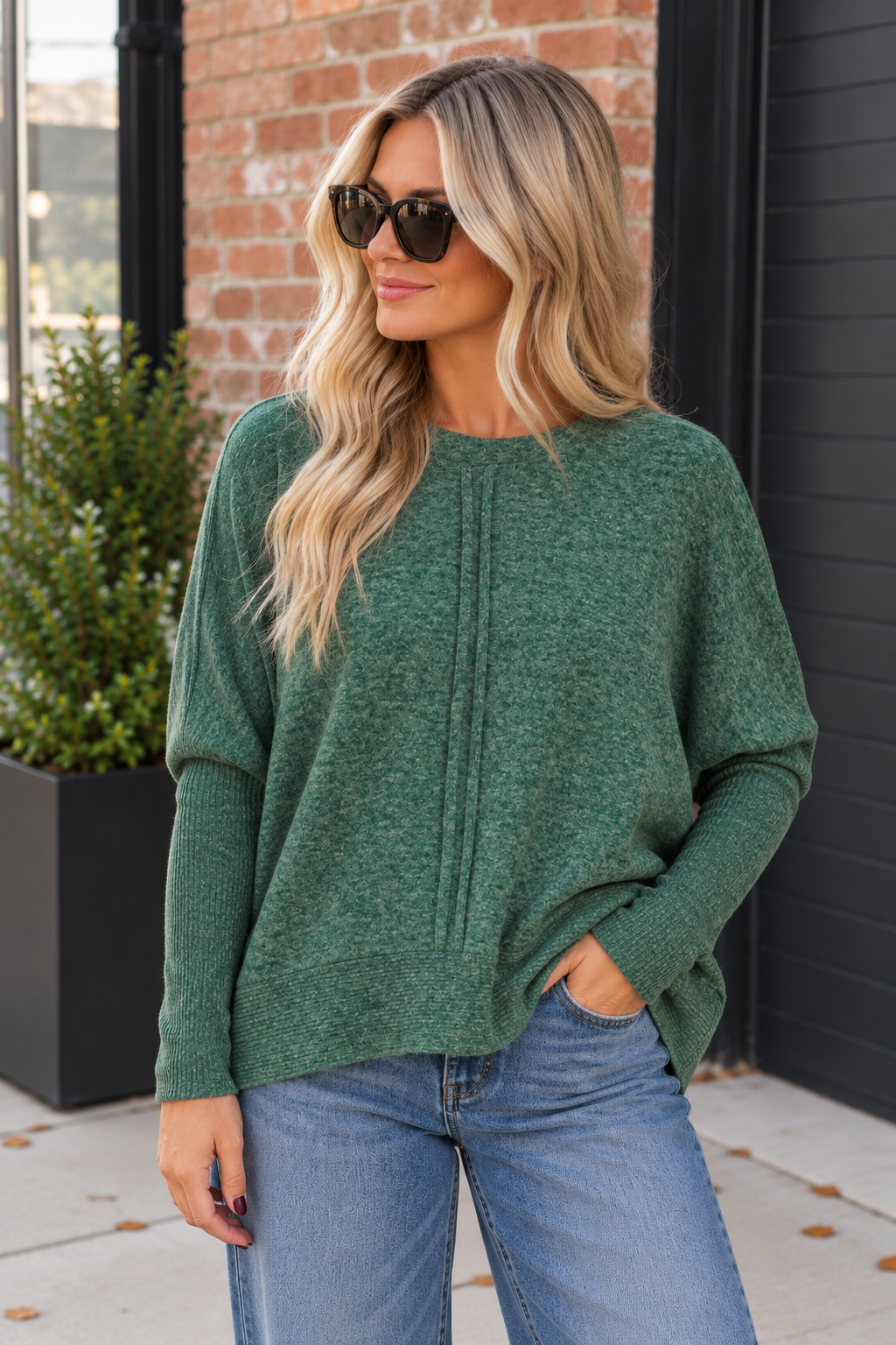 DOORBUSTER: Brushed Hacci Oversized Sweater