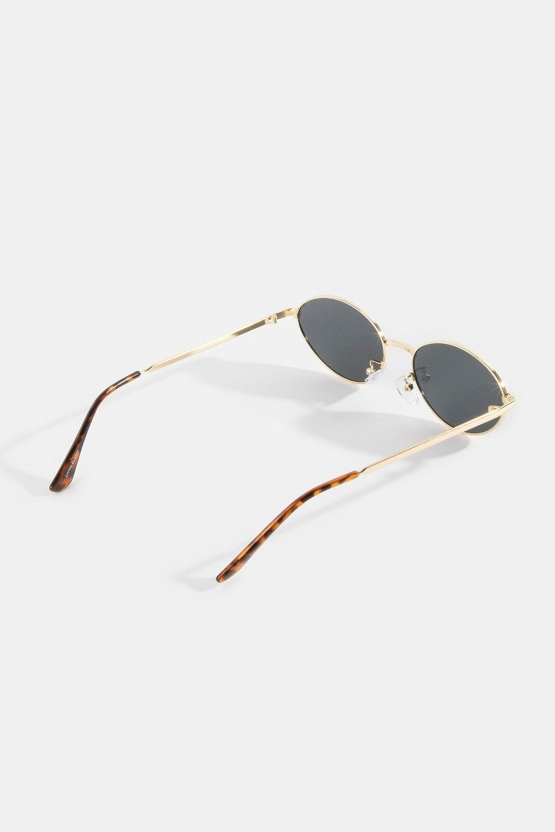 Slim Oval Cat Eye Sunglasses Assorted