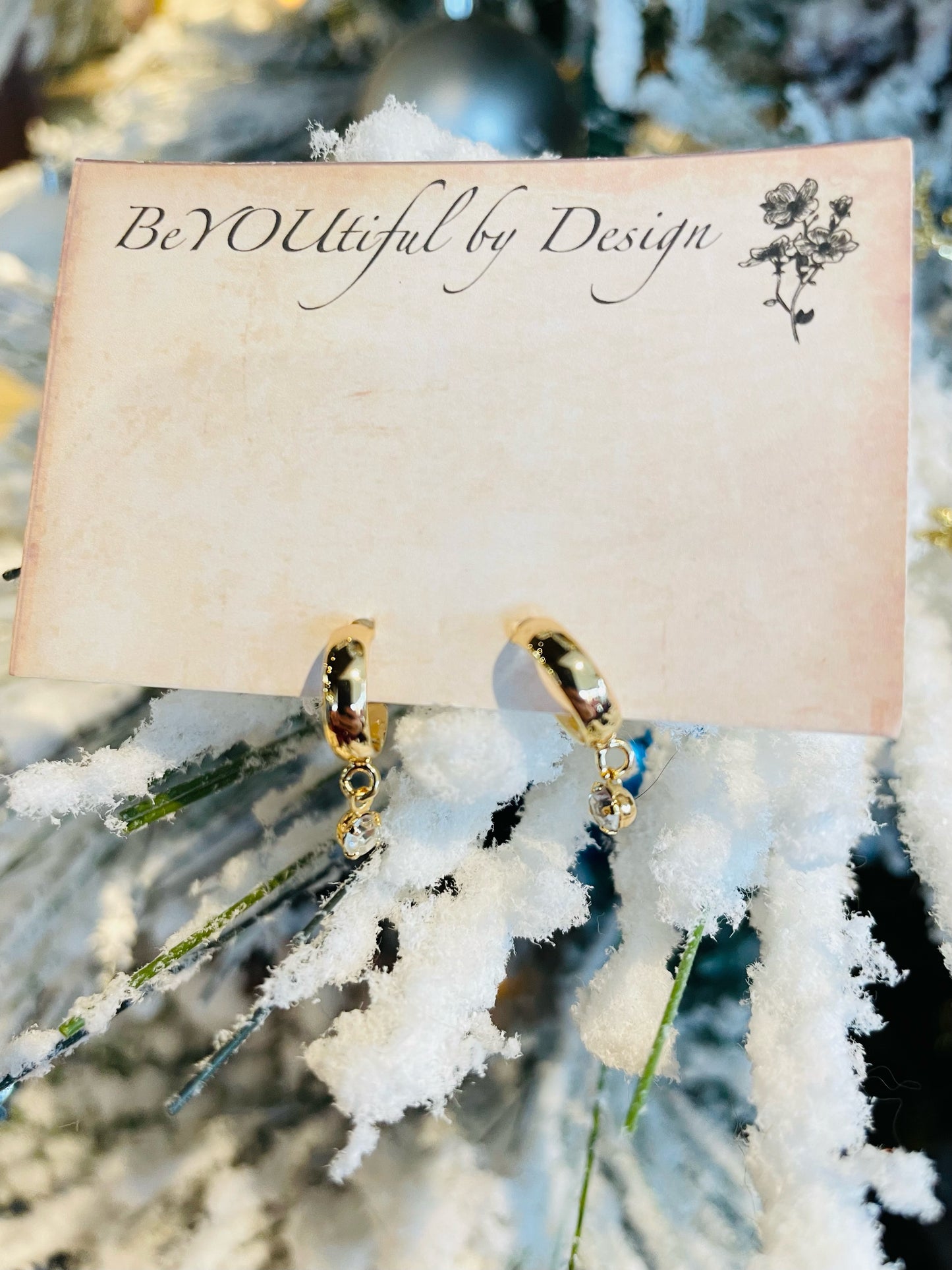 Noelle Dainty Hoop Earrings- 2 Colors!.