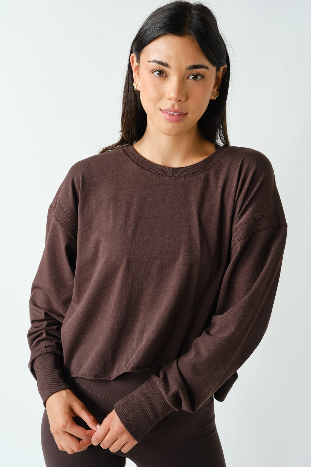 Pima Cotton Cutout Back Top