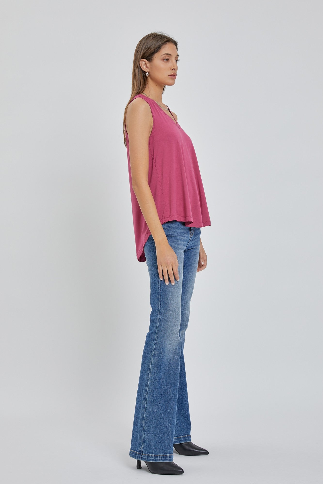 Move It Or Lose It V-Neck Tank- 2 Colors!.