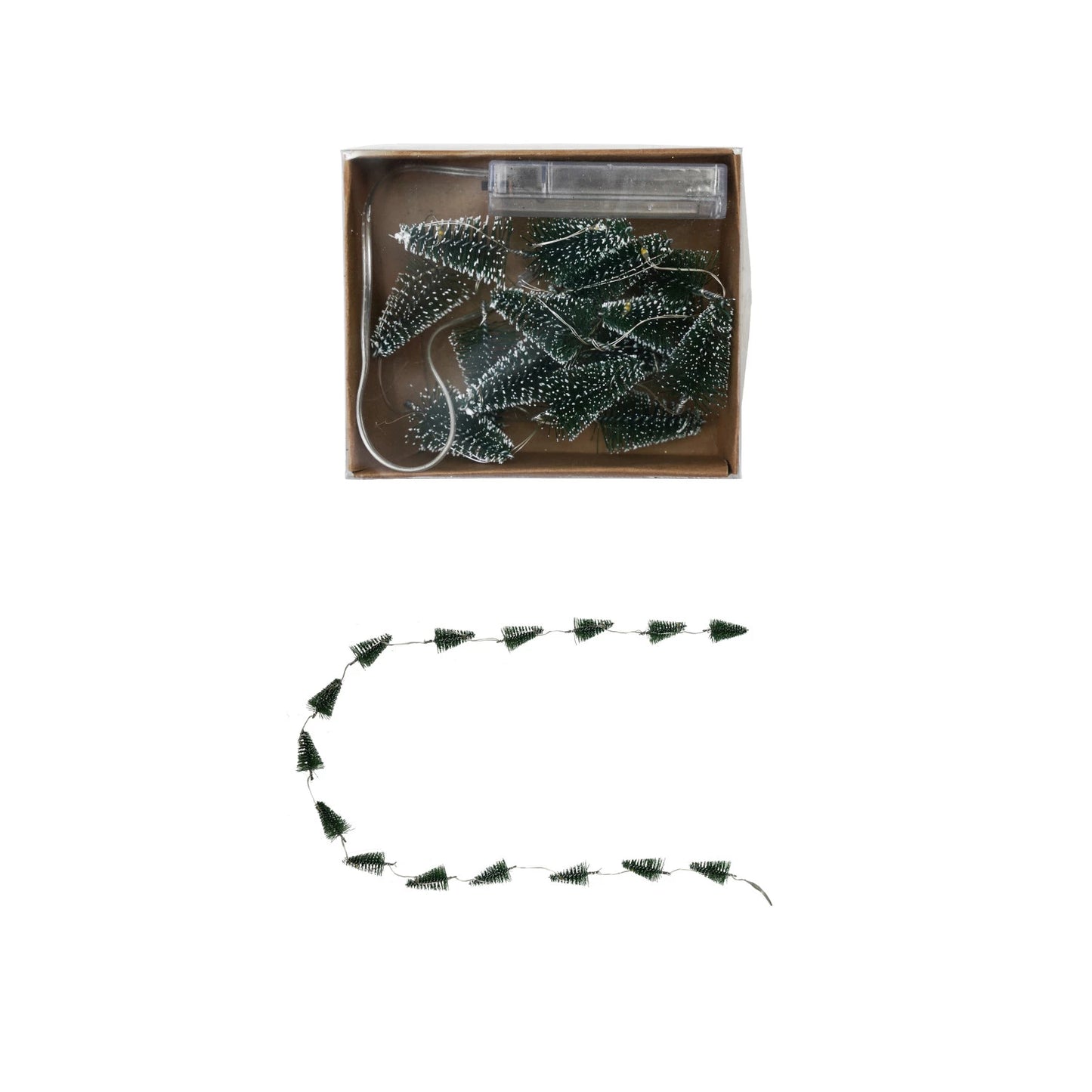 Handmade Wool Felt Holiday Wreaths Garland, Multi Color