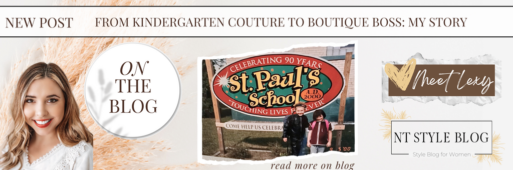 From Kindergarten Couture to Boutique Owner: My Story