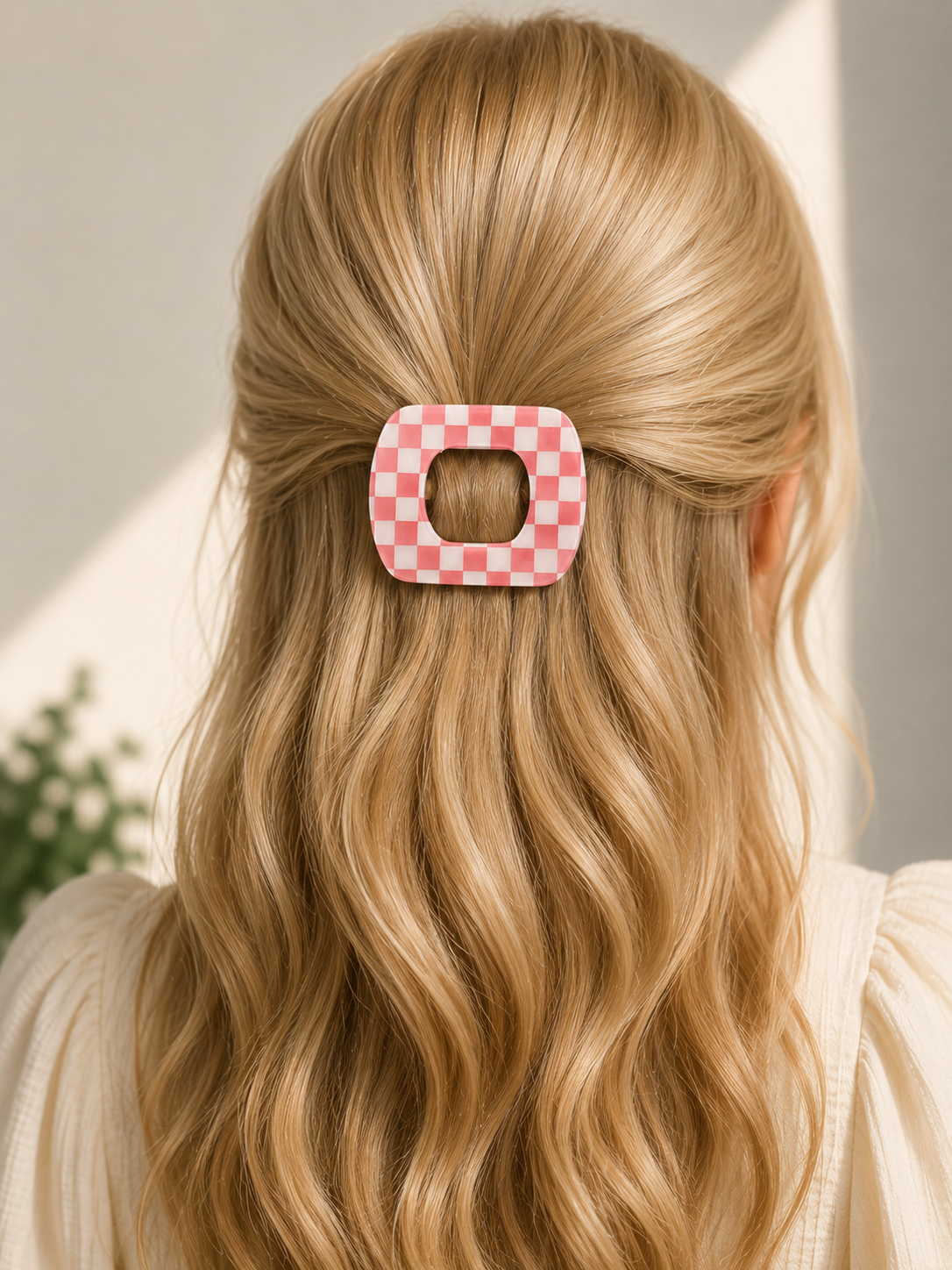 Large Lay Flat Hair Claw Clip
