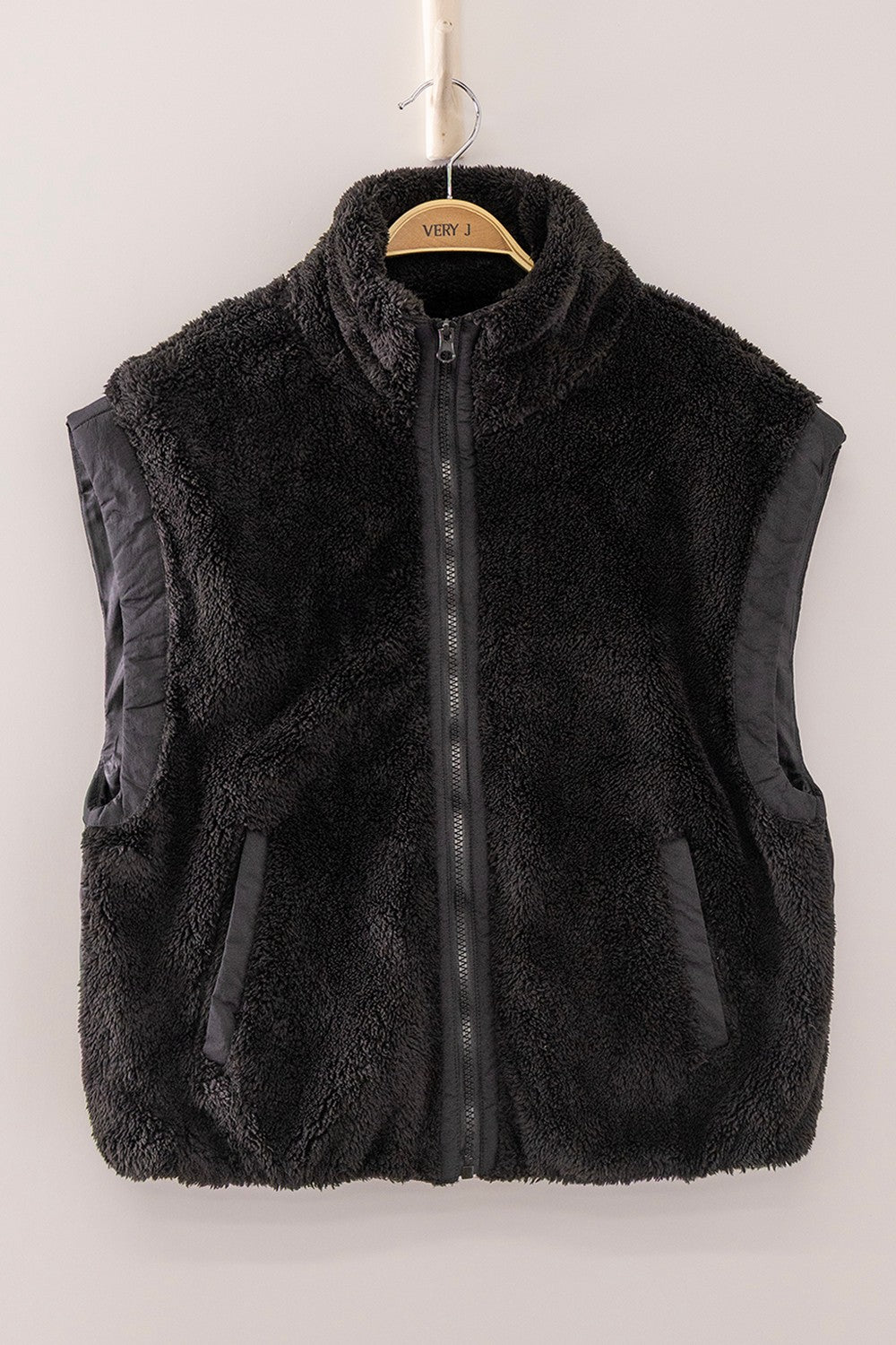 Sherpa Quilted Puffer Jacket
