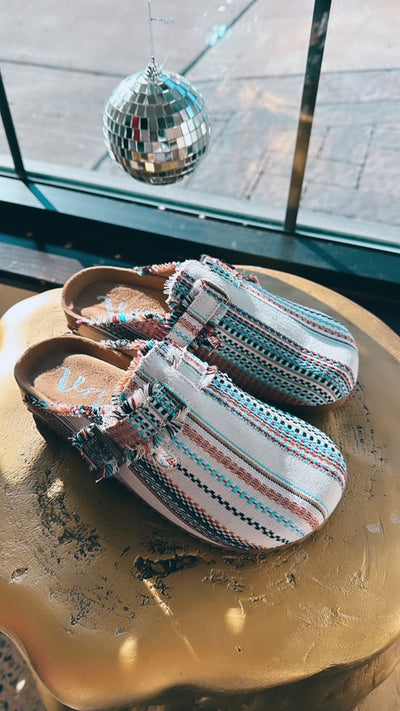 Basket Slip On Mule.