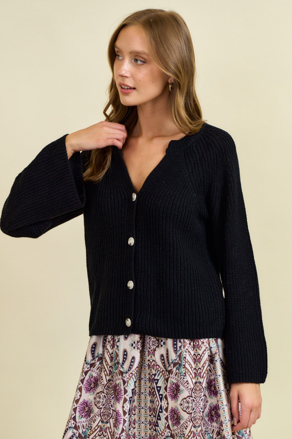 Chunky Knit Cardigan