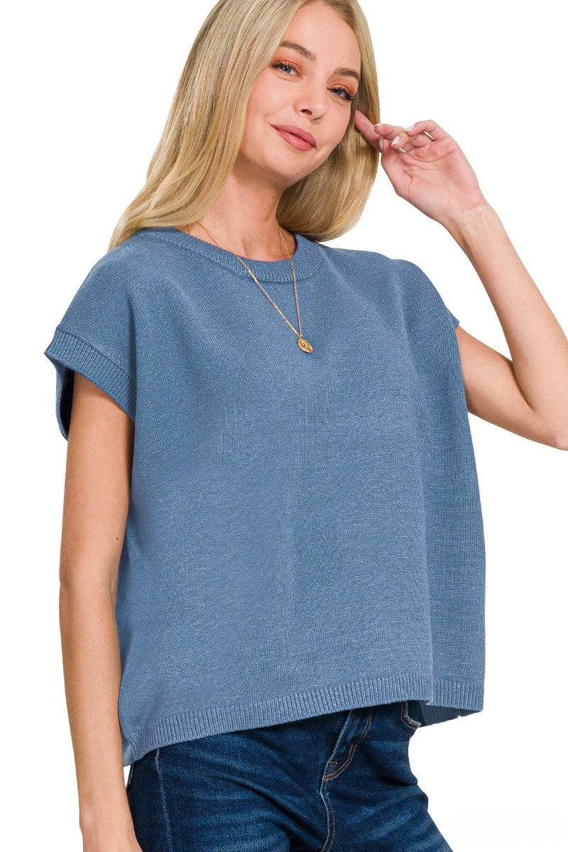 Warming Energy Oversized Sweater Vest- 4 Colors!