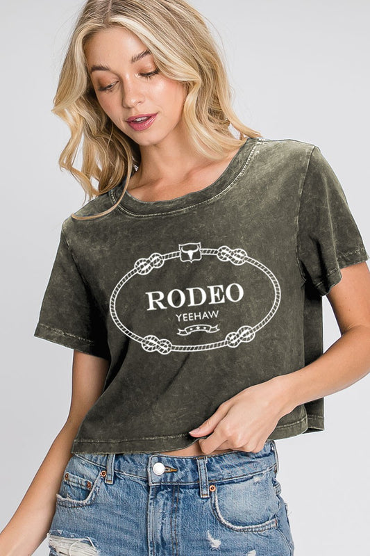 Rodeo Yeehaw Crop Top