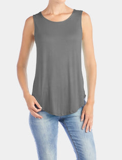 Erin Pleat Back Tank Top- 2 Colors!