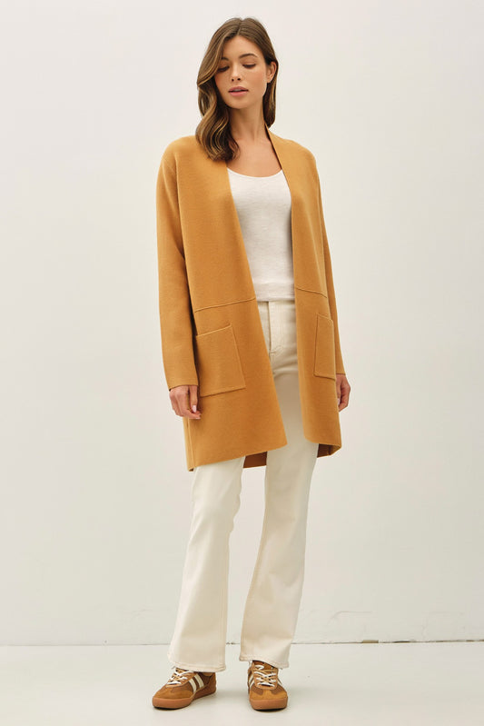 Soft & Still Classic Open Front Cardigan