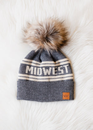 Midwest Knit Pom Hat.