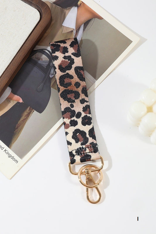 Jacquard Weave Wristlet Keychains- 2 DESIGNS!