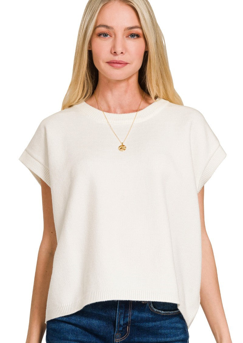 Warming Energy Oversized Sweater Vest- 4 Colors!
