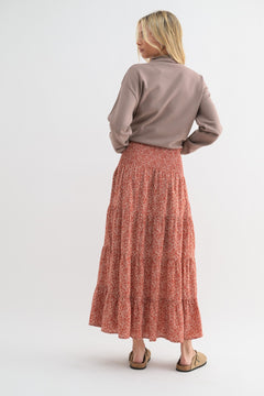 Feeling Flowerful Tiered Maxi Skirt- 3 Colors!