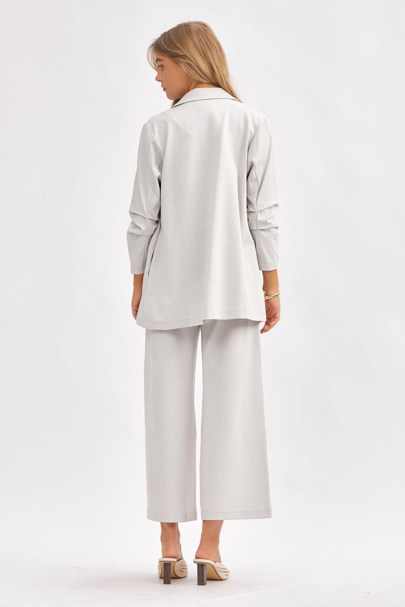 Dear Scarlett:Big Money Moves 3/4 Sleeve Blazer