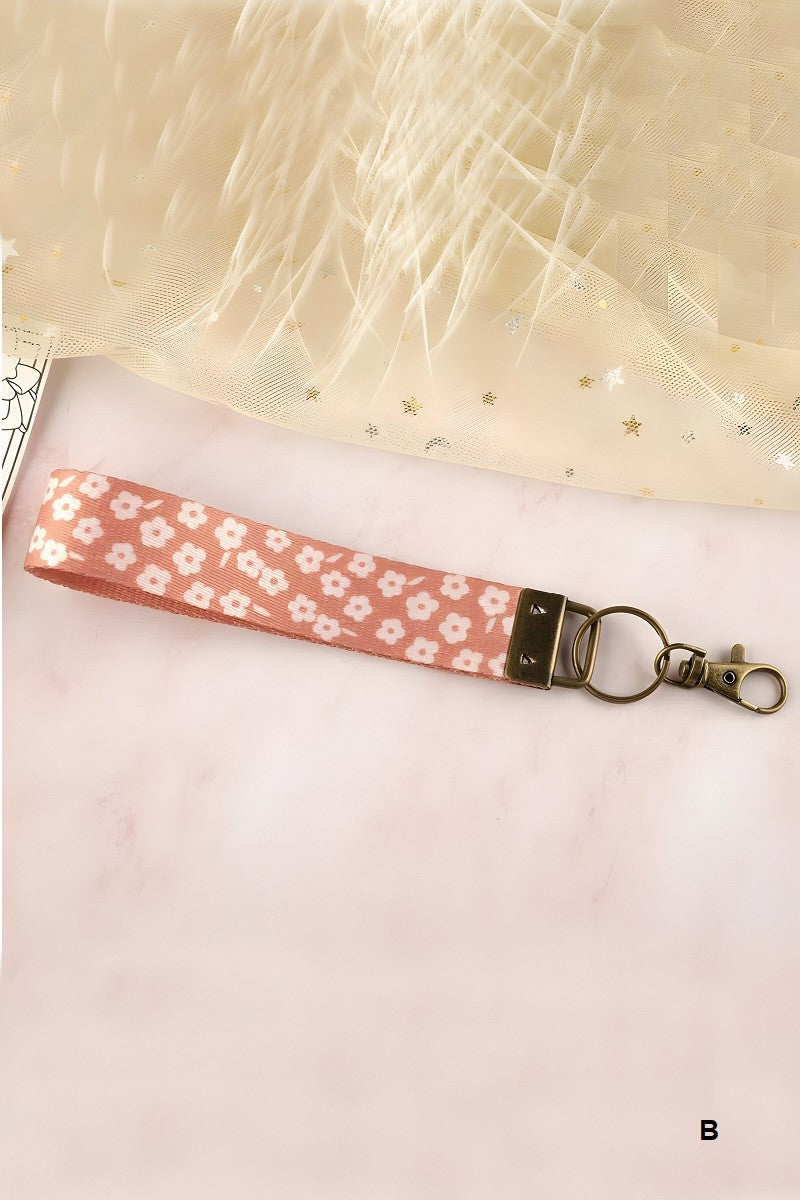 Trendy Wristlet Keychain Lanyard- 2 DESIGNS!