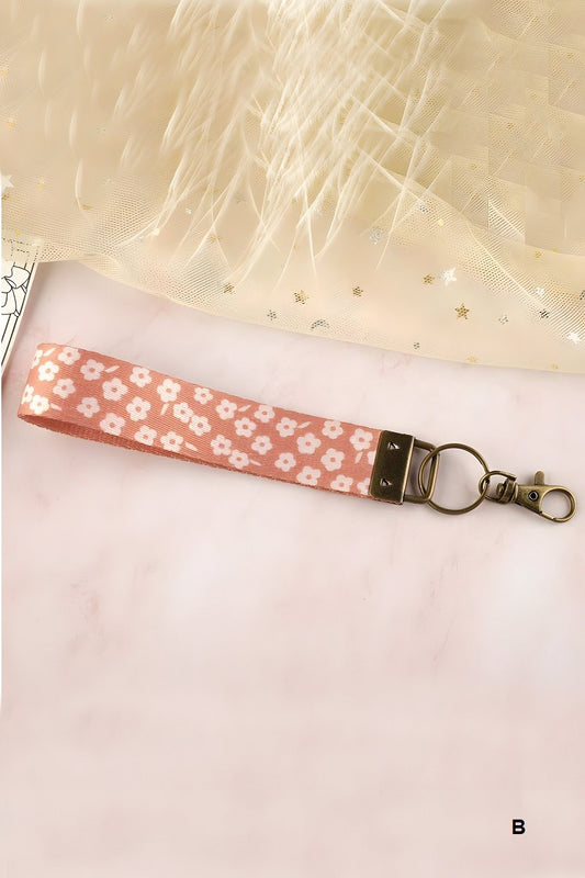 Trendy Wristlet Keychain Lanyard- 2 DESIGNS!