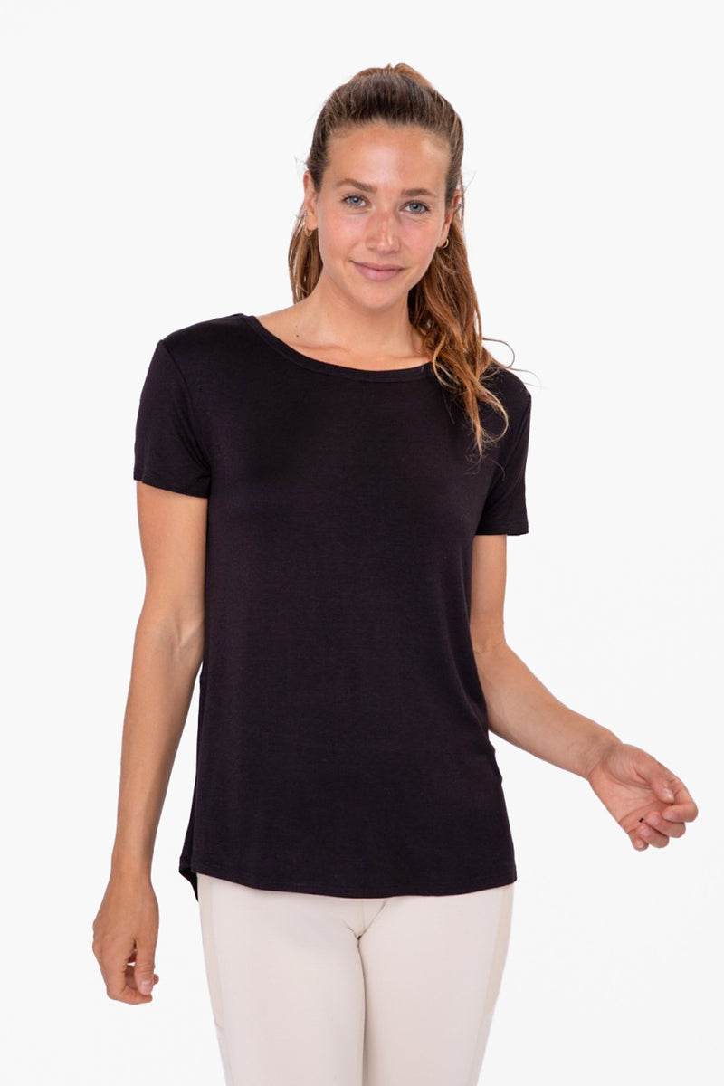 Short Sleeve High-Low Top- 2 Colors!