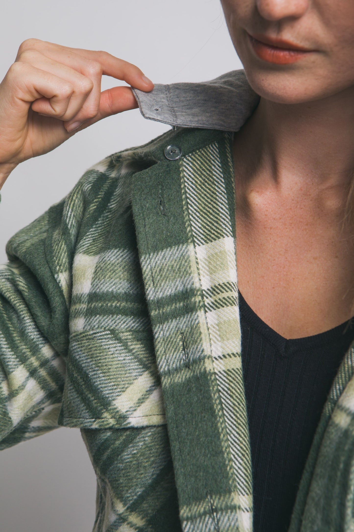 Autumn Detachable Hood Plaid Shacket- 4 Colors!